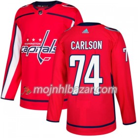 Dresovi Washington Capitals John Carlson 74 Adidas 2017-2018 Crvena Authentic - Muške